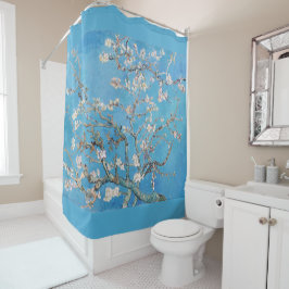 Almond Blossom Blue Vincent van Gogh Art Painting Douchegordijn
