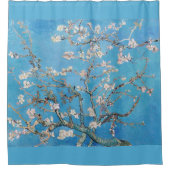 Almond Blossom Blue Vincent van Gogh Art Painting Douchegordijn (Voorkant)