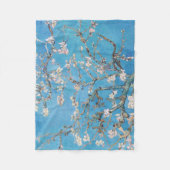 Almond Blossom Blue Vincent van Gogh Art Painting Fleece Deken (Voorkant)
