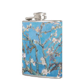 Almond Blossom Blue Vincent van Gogh Art Painting Heupfles (Links)