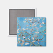 Almond Blossom Blue Vincent van Gogh Art Painting Magneet (Voorkant / Achterkant)