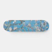 Almond Blossom Blue Vincent van Gogh Art Painting Skateboard (Horizontaal)