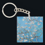 Almond Blossom Blue Vincent van Gogh Art Painting Sleutelhanger<br><div class="desc">Vincent van Gogh (Nederlands, 1853 - 1890) Almond Blossom, 1890, Oil on canvas Unframed: 73, 3 cm x 92, 4 cm Vincent van Gogh schilderde dit nog leven van amandelbloesems tegen een blauwe hemel voor zijn pasgeboren neef die naar hem werd vernoemd. De amandelboom is een symbool van dit nieuwe...</div>