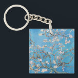 Almond Blossom Blue Vincent van Gogh Art Painting Sleutelhanger<br><div class="desc">Vincent van Gogh (Nederlands, 1853 - 1890) Almond Blossom, 1890, Oil on canvas Unframed: 73, 3 cm x 92, 4 cm Vincent van Gogh schilderde dit nog leven van amandelbloesems tegen een blauwe hemel voor zijn pasgeboren neef die naar hem werd vernoemd. De amandelboom is een symbool van dit nieuwe...</div>