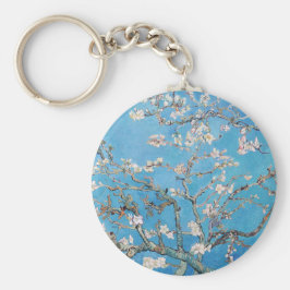 Almond Blossom Blue Vincent van Gogh Art Painting Sleutelhanger
