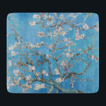 Almond Blossom Blue Vincent van Gogh Art Painting Snijplank<br><div class="desc">Vincent van Gogh (Nederlands, 1853 - 1890) Amandelbloesem, 1890, Olieverf op doek Niet ingelijst: 73, 3 cm x 92, 4 cm Vincent van Gogh schilderde dit stilleven van amandelbloesems tegen een blauwe lucht voor zijn pasgeboren neefje die naar hem vernoemd was. De amandelboom is een symbool van dit nieuwe leven....</div>