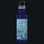 Almond Blossom Blue Vincent van Gogh Art Painting Waterfles<br><div class="desc">Vincent van Gogh (Nederlands, 1853 - 1890) Almond Blossom, 1890, Oil on canvas Unframed: 73, 3 cm x 92, 4 cm Vincent van Gogh schilderde dit nog leven van amandelbloesems tegen een blauwe hemel voor zijn pasgeboren neef die naar hem werd vernoemd. De amandelboom is een symbool van dit nieuwe...</div>