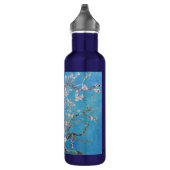 Almond Blossom Blue Vincent van Gogh Art Painting Waterfles (Rechts)