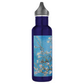 Almond Blossom Blue Vincent van Gogh Art Painting Waterfles (Links)