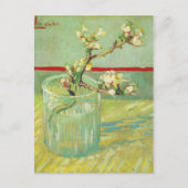 Almond Blossom Branches in Glass Van Gogh Fine Art Briefkaart (Voorkant)