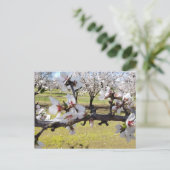 Almond Blossom Briefkaart (Staand voorkant)