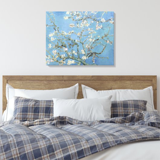 Almond Blossom Canvas Afdruk (Insitu (Slaapkamer))