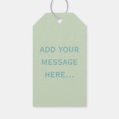 Almond Blossom door Van Gogh Fine Art Cadeaulabel (Achterkant)