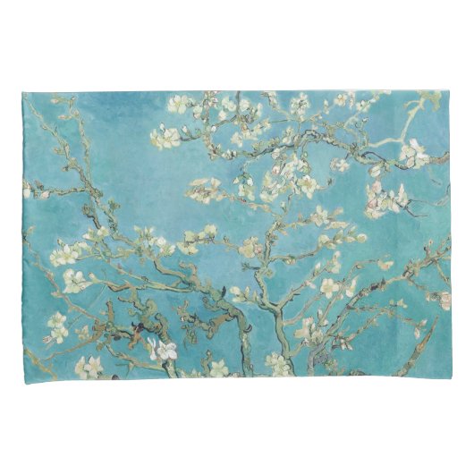 Almond Blossom door van Gogh Kussensloop (Voorkant-Rechts)