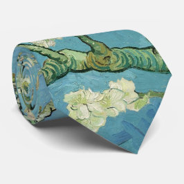Almond Blossom door van Gogh Stropdas