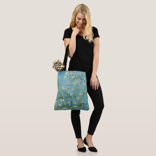 Almond Blossom door van Gogh Tote Bag (Op model)