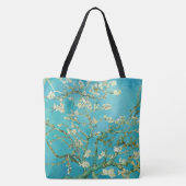 Almond Blossom door van Gogh Tote Bag (Achterkant)