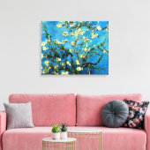 Almond Blossom door Van Gogh Wrapped Canvas (Insitu (Woonkamer))