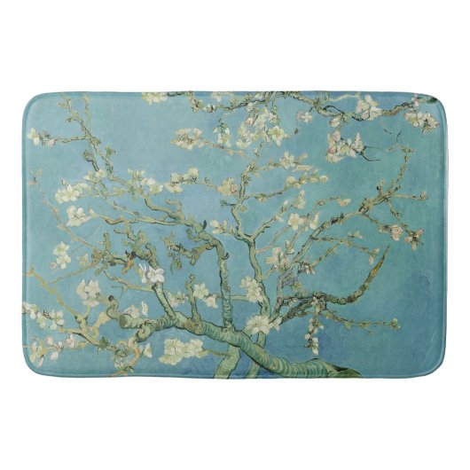 Almond Blossom door Vincent Van Gogh Badmat (Voorkant)