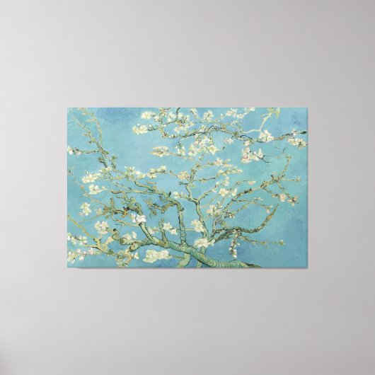 Almond Blossom door Vincent van Gogh Canvas Afdruk (Voorkant)