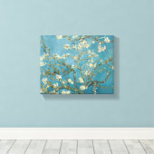 Almond Blossom door Vincent Van Gogh Canvas Afdruk (Insitu (Houten vloer))