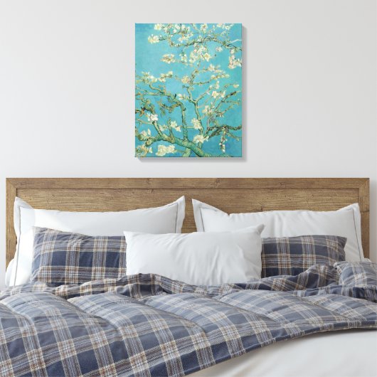 Almond Blossom door Vincent van Gogh Canvas Afdruk (Insitu (Slaapkamer))