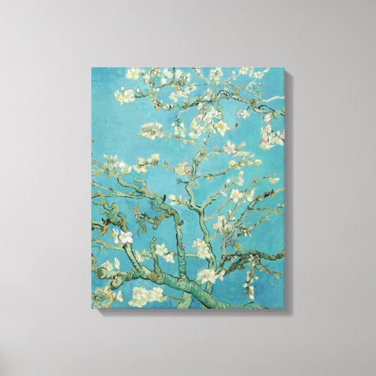 Almond Blossom door Vincent van Gogh Canvas Afdruk (Voorkant)