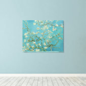 Almond Blossom door Vincent Van Gogh Fine Art Canvas Afdruk (Insitu (Houten vloer))