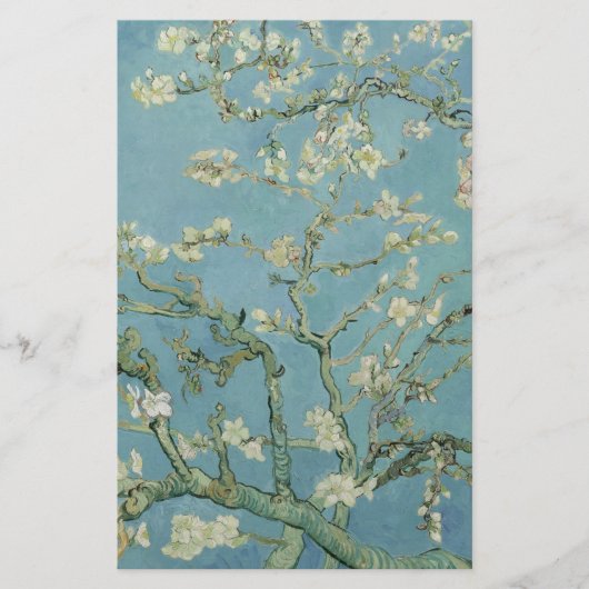 Almond Blossom door Vincent Van Gogh Fine Art Flyer (Voorkant)
