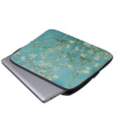 Almond Blossom door Vincent Van Gogh Fine Art Laptop Sleeve (Voorkant onderkant)