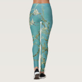 Almond Blossom door Vincent Van Gogh Fine Art Leggings (Achterkant)