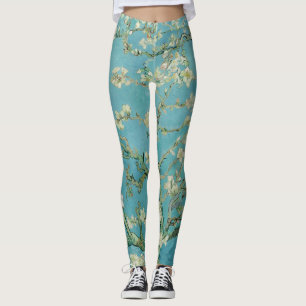 Almond Blossom door Vincent Van Gogh Fine Art Leggings