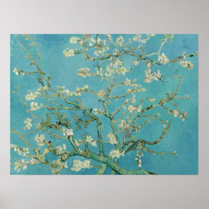 Almond Blossom door Vincent Van Gogh Fine Art Poster