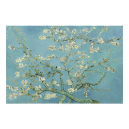 Almond Blossom door Vincent van Gogh Foto Afdruk