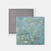 Almond Blossom door Vincent Van Gogh Magneet (Voorkant / Achterkant)