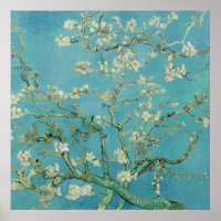 Almond Blossom door Vincent van Gogh