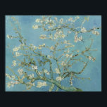 Almond Blossom door Vincent Van Gogh Poster<br><div class="desc">Almond Blossom van Vincent Van Gogh, olie op canvas 1890, is een schilderij van de takken van een amandelboom met kleine, bloeiende witte bloemen tegen een heldere en heldere blauwe hemel. Geschilderd met de invloeden van het Impressionisme en de Japanse prints in zijn afgevlakte kleuren en vette, uitdrukkelijke overzichten, verspreidt...</div>