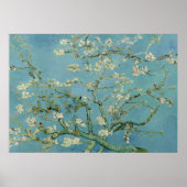 Almond blossom door Vincent Van Gogh Poster (Voorkant)
