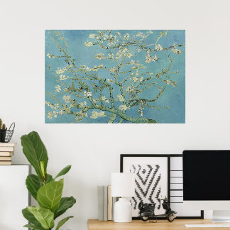 Almond Blossom door Vincent van Gogh Poster