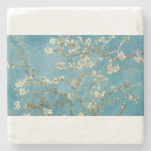 Almond Blossom door Vincent van Gogh Stenen Onderzetter