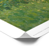 Almond Blossom en Wild Mustard (1152) Poster (Hoek)