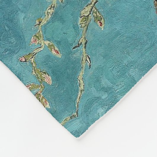 Almond Blossom Fleece Deken (Hoek)