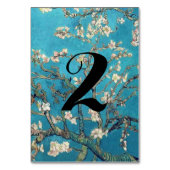 Almond Blossom Floral Wedding Kaart (Voorkant)