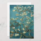 Almond Blossom Invitation Kaart (Voorkant / Achterkant)