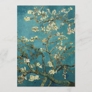 Almond Blossom Invitation Kaart