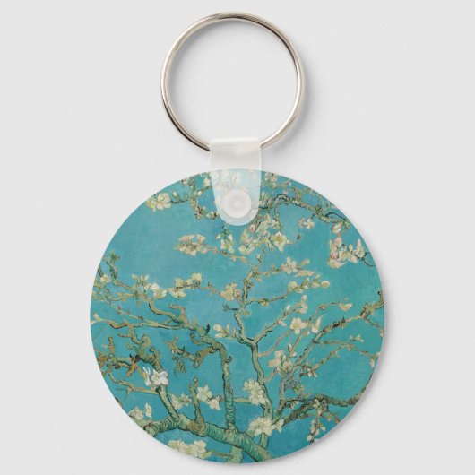 Almond Blossom, Oil Painting, Vincent Van Gogh Sleutelhanger (Voorkant)