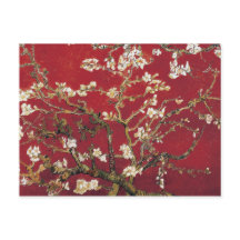Almond Blossom Red Vincent van Gogh Art Painting