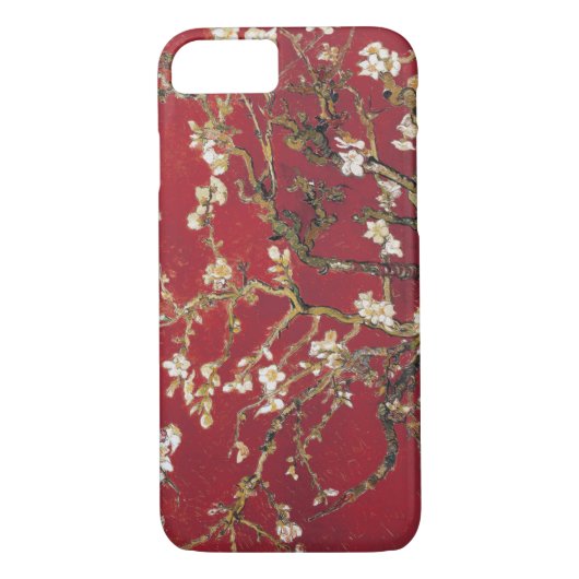 Almond Blossom Red Vincent van Gogh Art Painting Case-Mate iPhone Case (Achterkant)