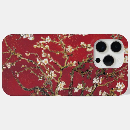 Almond Blossom Red Vincent van Gogh Art Painting Case-Mate iPhone Case (Achterkant (horizontaal))