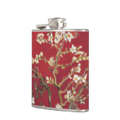 Almond Blossom Red Vincent van Gogh Art Painting Heupfles (Links)